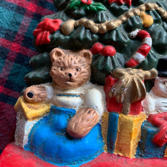 Cast Iron Door Stop Christmas Door - Picture 8 of 14